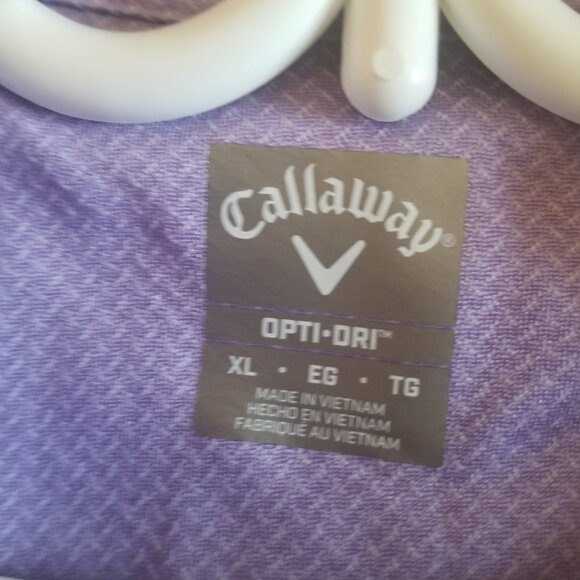 Callaway Opti-Dry Gold Polo Shirt (Fairy Wren) - Picture 5 of 8